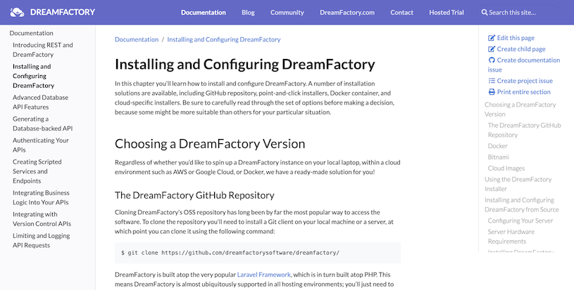 DreamFactory Guide